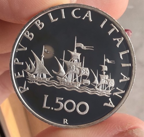 Caravelle 500 lire 1992 proof - lire,