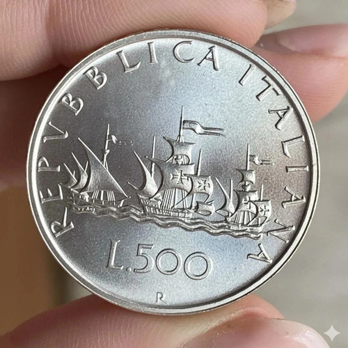 Caravelle 500 lire 1991 - 1991, fior