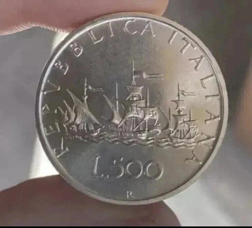 500 lire caravelle 1961 - lire,