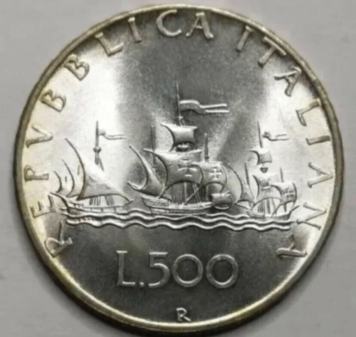 500 lire 1969 caravelle fior - 500,