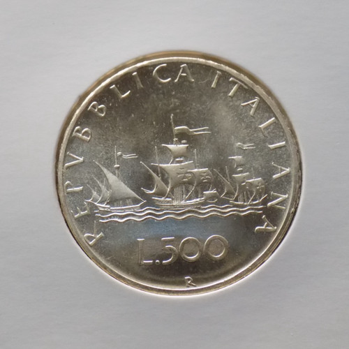 500 lire 1968 - 1968, caravelle