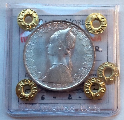 500 lire argento - argento, 1966