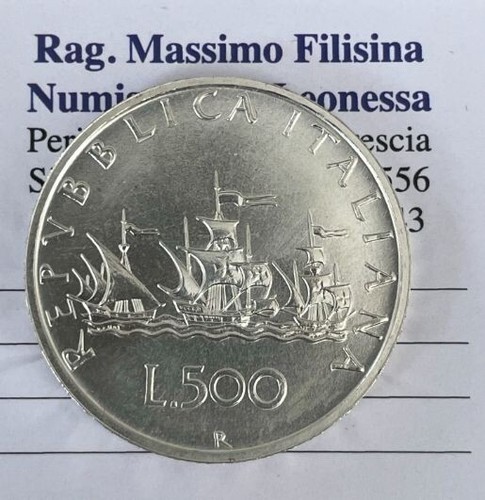 Italia 500 lire - 500,