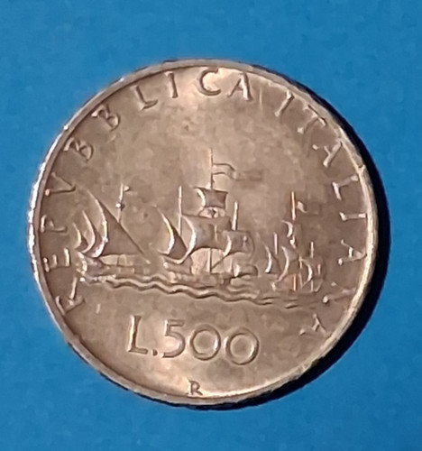 Italia repubblica lit 500 - italia, lit.