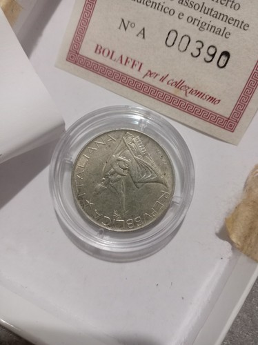 Moneta 500 lire argento 1961 - 500,