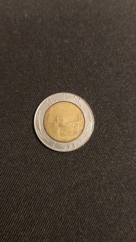 Moneta italia 500 lire - italia,