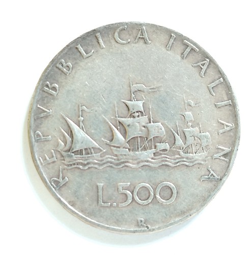 Repubblica italiana 500 lire - italiana,