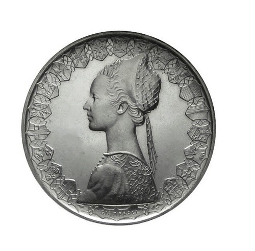 Lire 500 - lire, argento