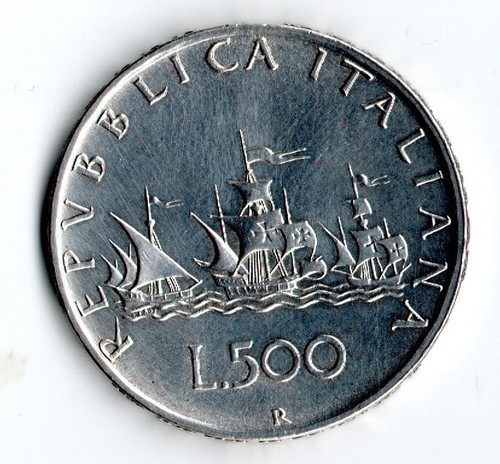 Italia 1966 lit 500 - ,, ,