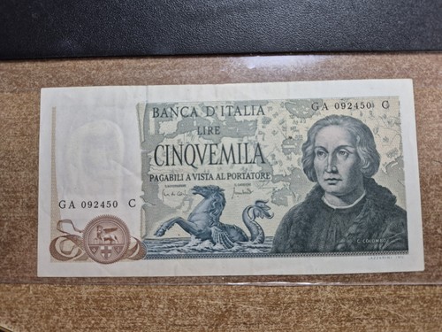 5000 lire colombo - colombo, caravelle
