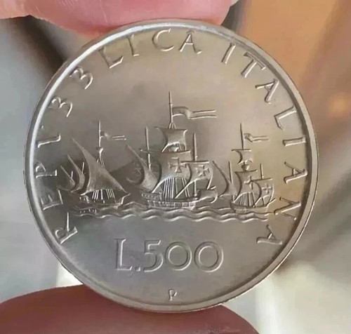 Repubblica italiana 500 lire - repubblica,