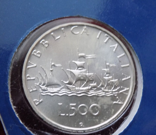 500 lire 2000 caravelle fdc - lire,