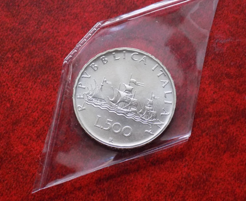 500 lire 1988 - lire, caravelle