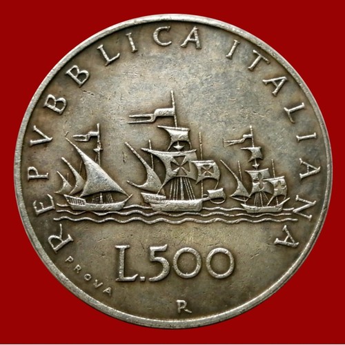 500 lire 1957 - 1957, caravelle