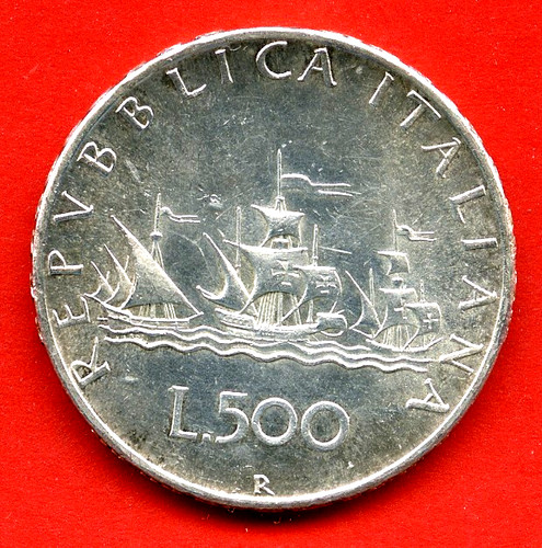 Repubblica 1966 500 lire - repubblica, 1966-