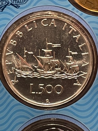 Moneta italia repubblica - repubblica, 2001