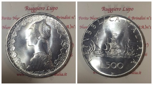 Repubblica italiana 500 lire - 500,