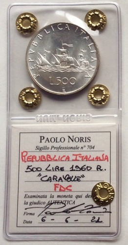 500 lire argento 1960 - lire,