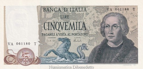 Repubblica 5000 lire - -,