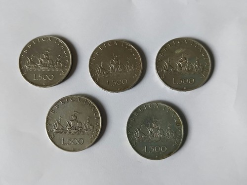 500 lire argento monete - lire, argento,3