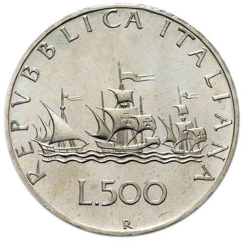 Italia 500 lire caravelle - 500,
