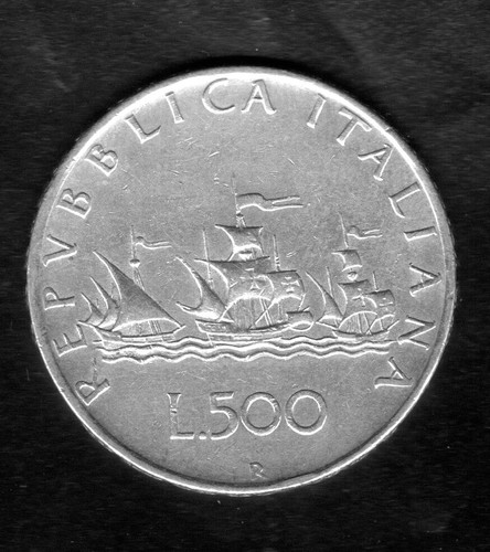 Moneta 500 lire argento - lire,