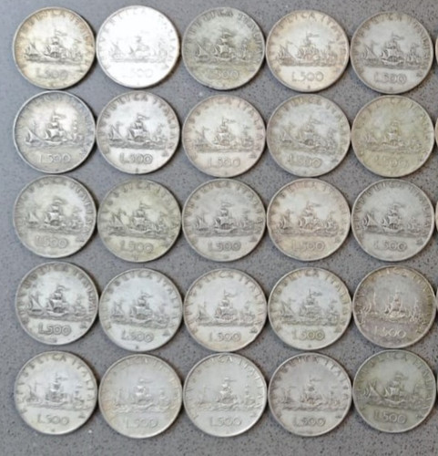 Monete 500 lire argento - 500,