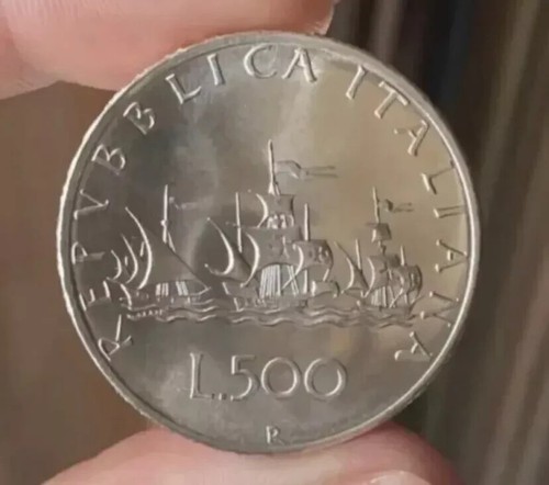Repubblica italiana 500 lire - italiana,