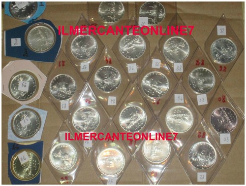 500 lire argento - argento, fdc
