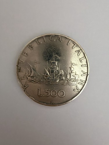 Repubblica italiana 500 lire - italiana,