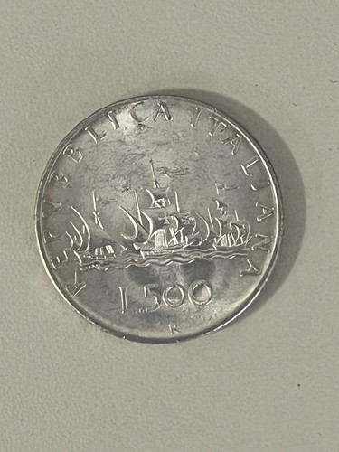500 lire argento caravelle - 500,
