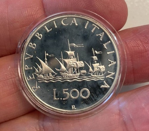 Italia 500 lire argento 3 - italia,
