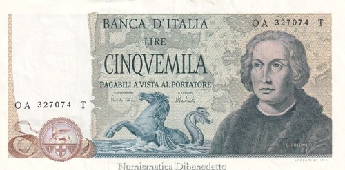 Repubblica italiana 5000 - repubblica,